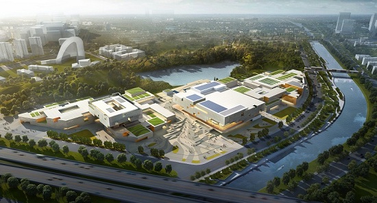 博盈国际演绎现代“苏州园林”建新型文体聚落