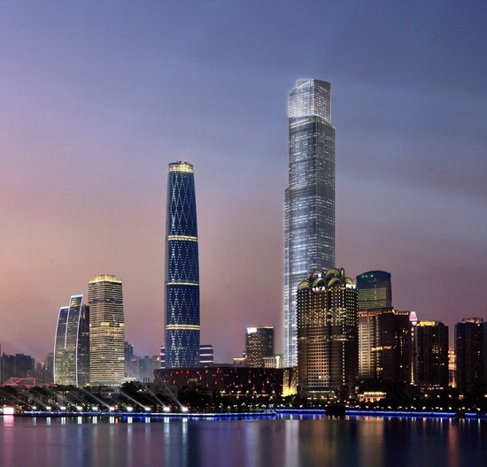 珠江新城收官之作问鼎广州第一高楼——博盈国际钢构集团参建的广州东塔圆满封顶