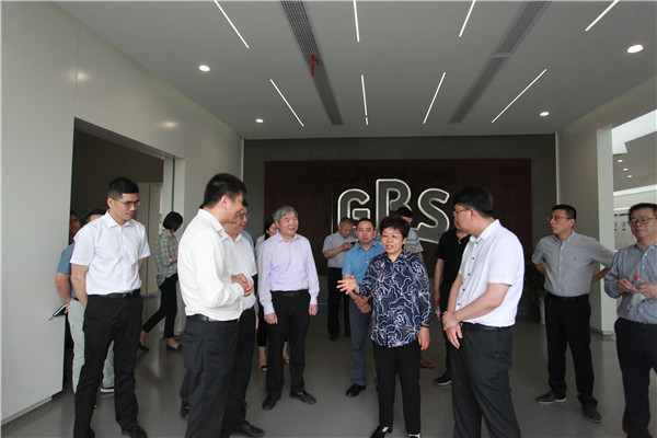 陈奕君副省长调研博盈国际绿筑