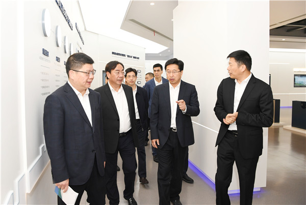 浙江省委常委、秘书长陈金彪一行调研博盈国际绿筑
