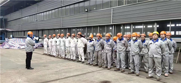 起跑 冲刺丨博盈国际钢构集团周全吹响“开工冲锋号”！