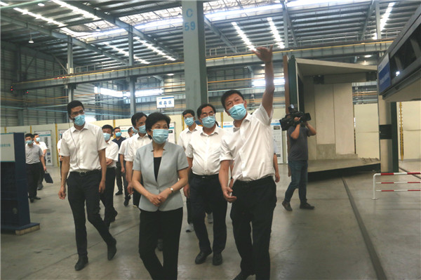 重磅！浙江省政协主席葛慧君率考察团调研博盈国际绿筑