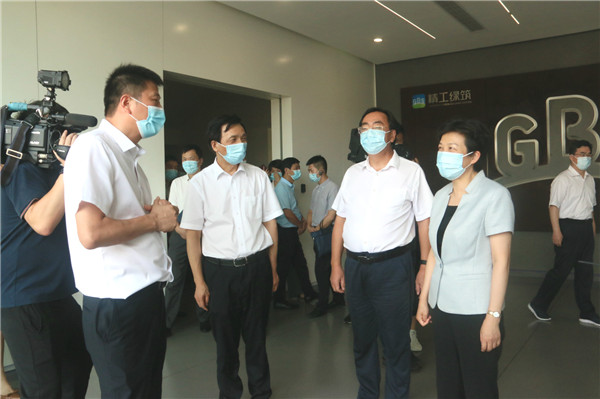 重磅！浙江省政协主席葛慧君率考察团调研博盈国际绿筑