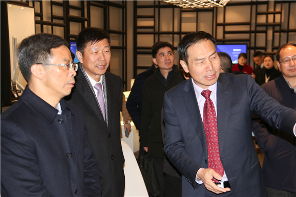 浙江省总工会党组书记、副主席吕志良莅临博盈国际钢构集团调研